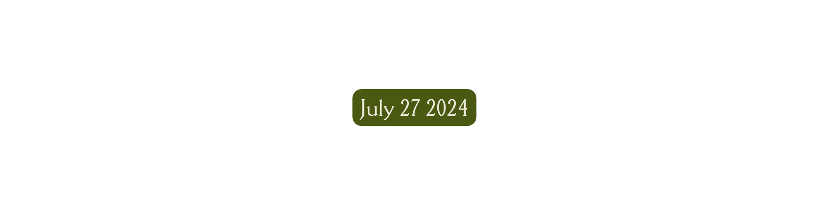 July 27 2024